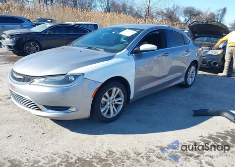 2015 Chrysler 200 Limited z USA, uszkodzony, nr VIN 1C3CCCAB3FN680482